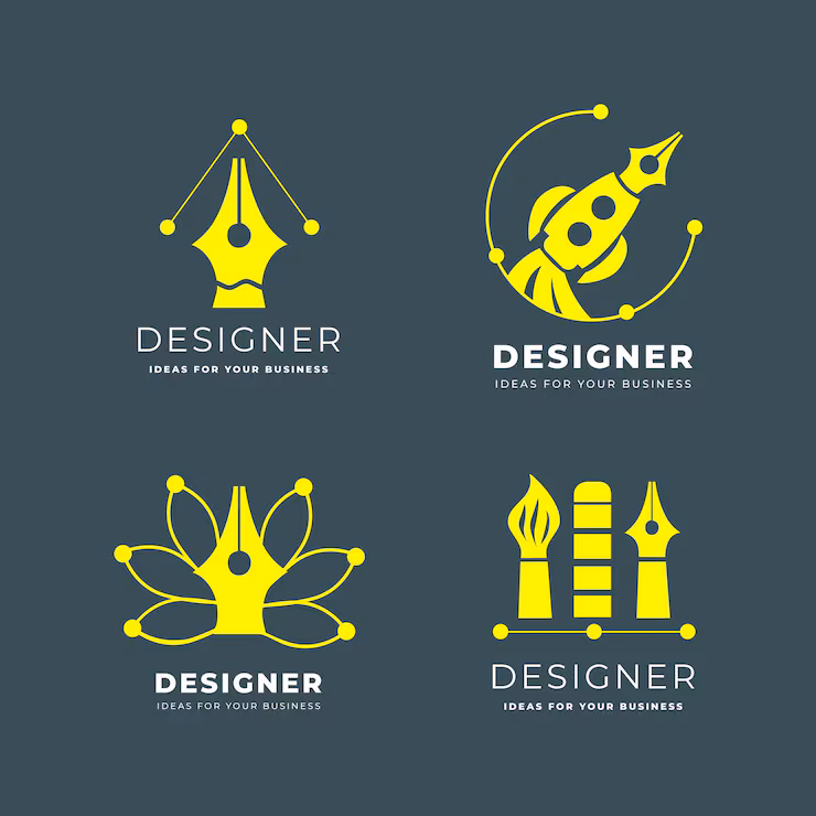 Professional graphic designer in Cameroon working on a branding project logo design in Cameroon