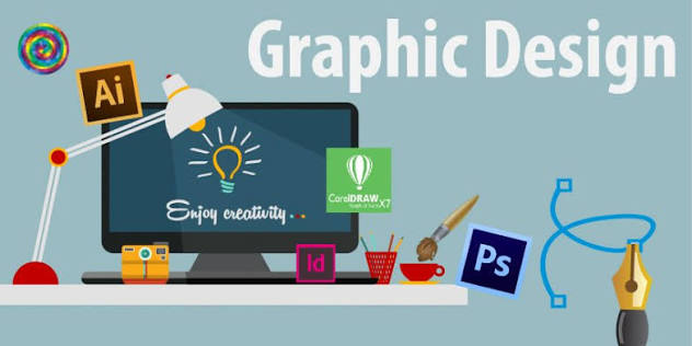 Professional graphic designer in Cameroon working on a branding project
