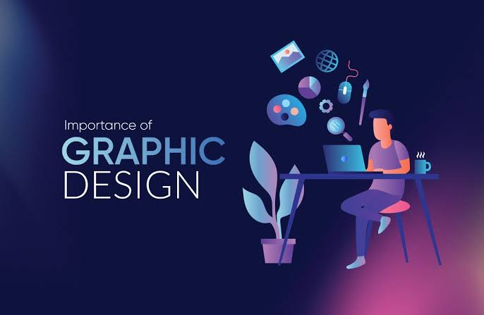 Professional graphic designer in Cameroon working on a branding project