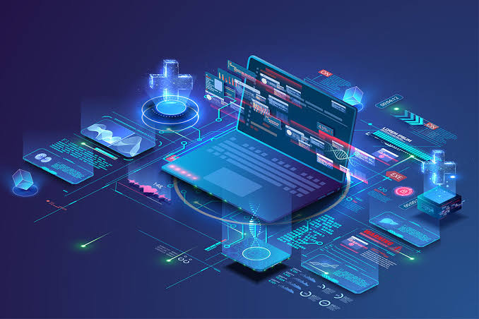Professional graphic designer in Cameroon creating a modern business design