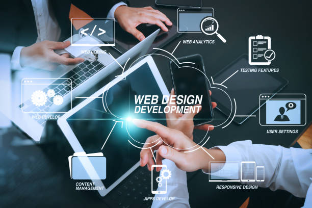 Professional graphic designer in Cameroon creating a modern business design