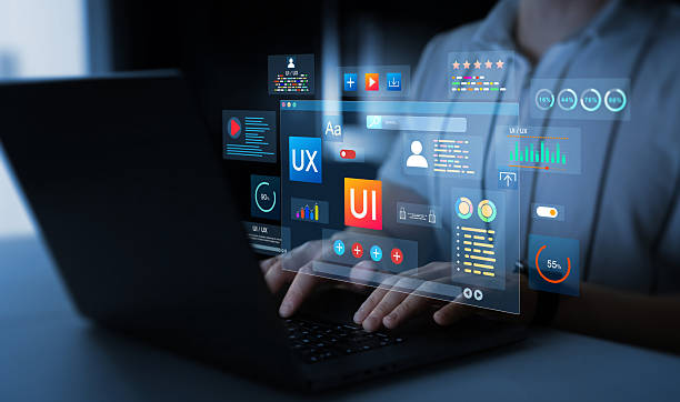 Professional graphic designer in Cameroon creating a modern business design web design in Cameroon